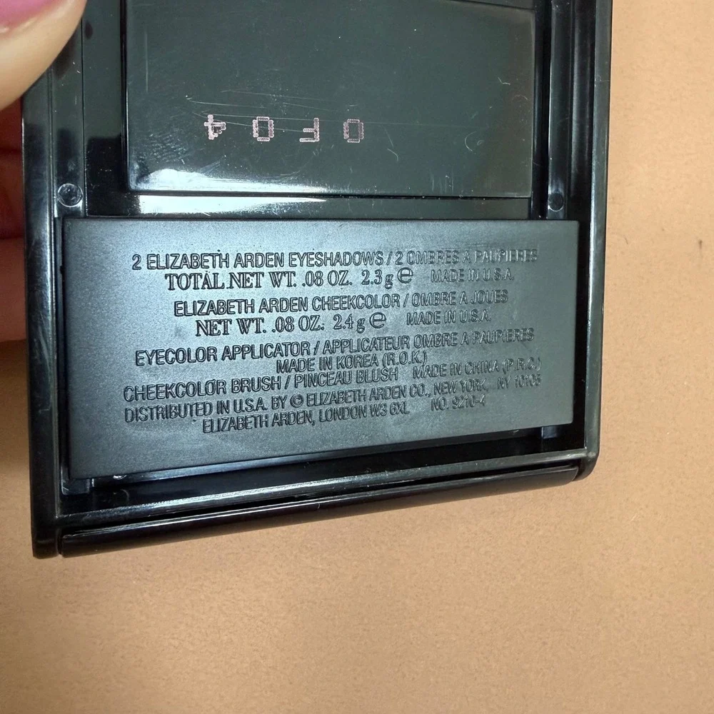 Elizabeth Arden Eye and Cheek Palette Silver Lavender Mauve Makeup Compact